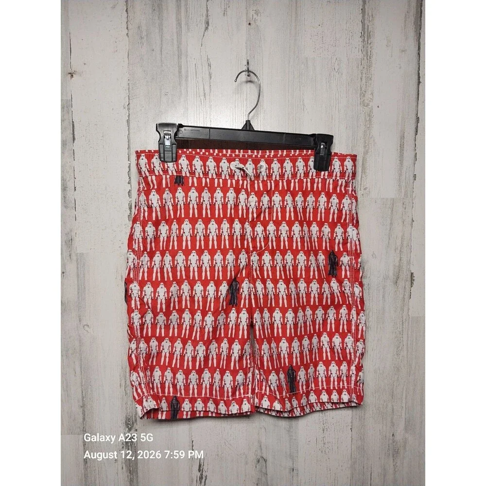 Gap Kids Boys Red Swimtrunk Star Wars Size 10
